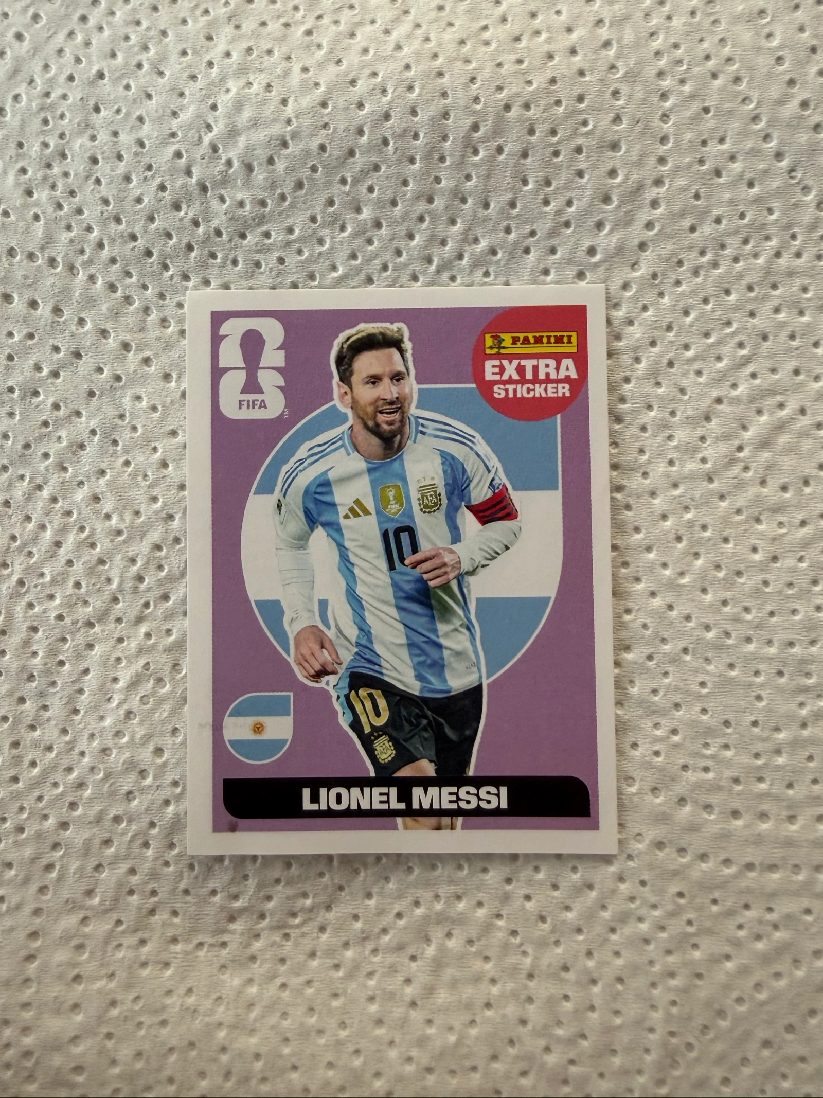 Extra Sticker Lionel Messi